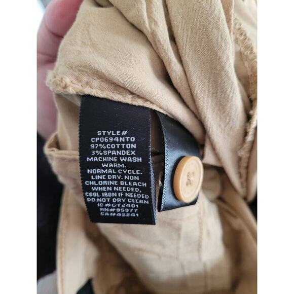 Sanctuary Women's Khaki Cargo Jogger Pants size 26 #P2 - Picture 5 of 5